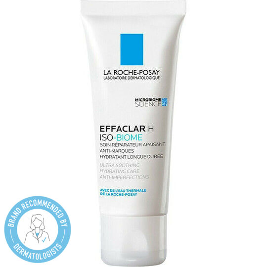 La Roche Posay Effaclar H ISO-Biome Light Ενυδατική & Ρυθμιστική Κρέμα Προσώπου κατά των Ατελειών με Νιασιναμίδη & Πανθενόλη 40ml - Image 1