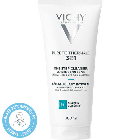 Vichy Purete Thermale 3 in 1 Γαλάκτωμα Αφαίρεσης Μακιγιάζ Προσώπου & Ματιών 300ml - Image 1