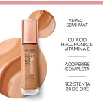 Bourjois Always Fabulous 24Hrs Extreme Resist Liquid Foundation SPF20 420 Light Sand 30ml - Image 4