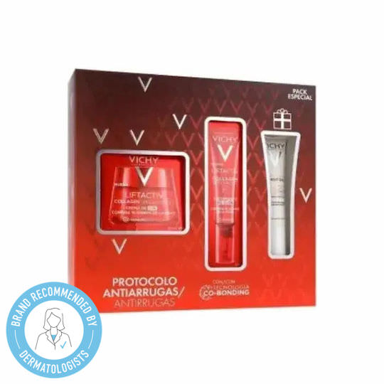 Vichy Liftactiv Collagen Specialist 16 Σετ Περιποίησης για Αντιγήρανση & Σύσφιξη 3τμχ - Image 1