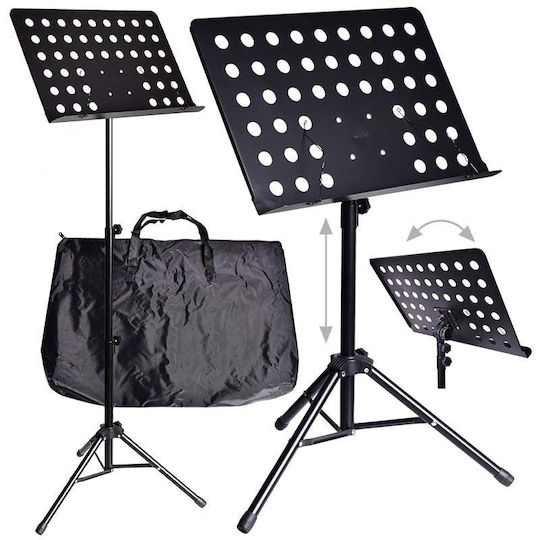 NN Stand Orchestra Height 70-120cm Black - Image 1
