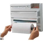 Leifheit Parat Paper Towel Holder Wall Mounted Plastic White 25723 - Image 2