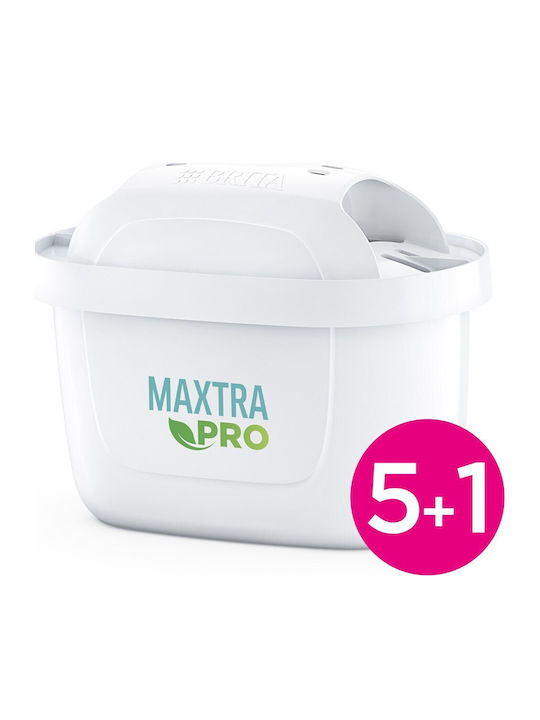 Brita Water Filter Replacement for Pitcher Maxtra Pro Pure 6pcs - Image 1