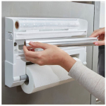 Leifheit Parat Paper Towel Holder Wall Mounted Plastic White 25703 - Image 7
