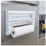 Leifheit Parat Paper Towel Holder Wall Mounted Plastic White 25703 - Image 3
