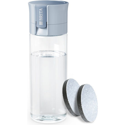 Brita Water Bottle with Filter 600ml Blue