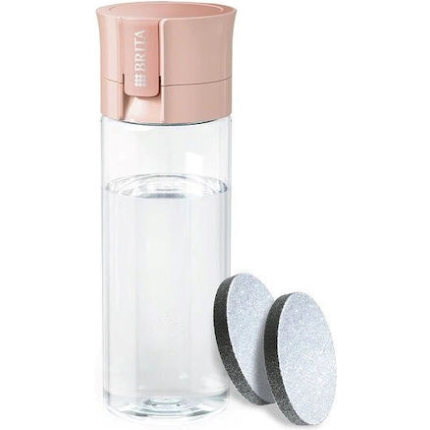 Brita Vital Bottle Jug Pastel peach with Filter 600ml