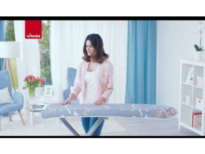 Vileda Ironing Board Cover Total Reflect 130x45cm Gray - Image 5