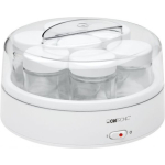 Clatronic JM 3344 Yogurt Maker with Jars 1.1lt White 14W