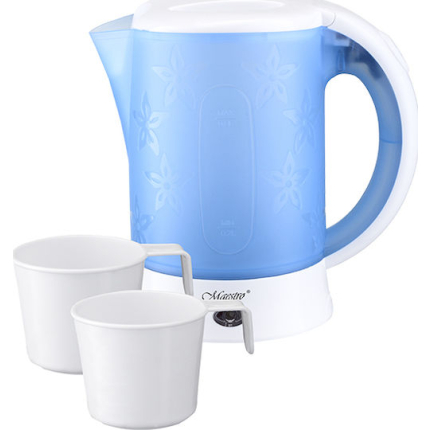 Maestro MR010 Kettle 600ml 600W Blue