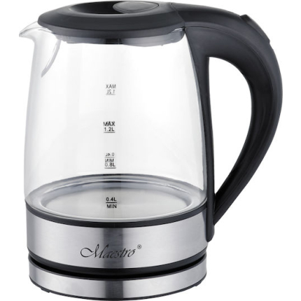 Maestro MR062 Kettle 1.2lt 1630W Black