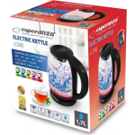Esperanza Kettle 1.7lt 2200W Black - Image 6