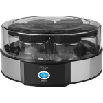 Adler Yogurt Maker with Jars 1.4lt Silver 20W