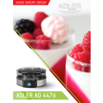 Adler Yogurt Maker with Jars 1.4lt Silver 20W - Image 6