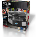 Adler Yogurt Maker with Jars 1.4lt Silver 20W - Image 8