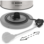 Bosch Designline Kettle 1.7lt 2400W Silver - Image 8