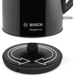 Bosch Designline Kettle 1.7lt 2400W Black - Image 6