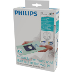 Philips Vacuum Cleaner Bags 4pcs Compatible with Vacuum Cleaner Philips - Image 3