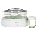 Clatronic JM 3344 Yogurt Maker with Jars 1.1lt White 14W - Image 3