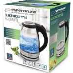 Esperanza Kettle 1.7lt 2200W Silver - Image 3