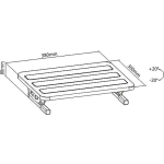 Ergonomic Maclean Desk Footrest with Adjustable Tilt - Image 2