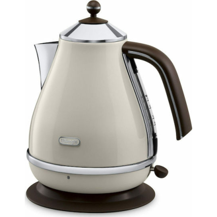 De'Longhi Icona Vintage Kettle 1.7lt 2000W Beige