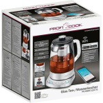 Profi Cook PC-WKS 1167G Kettle 1.5lt 2200W Gray - Image 4