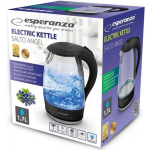 Esperanza Kettle 1.7lt 2200W Black - Image 4
