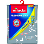Vileda Premium 2in1 Ironing Board Cover Gray 130x45cm - Image 2