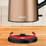 Tefal Kettle 1.5lt 2000W Brown - Image 6
