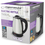 Esperanza Kettle 1.8lt 2200W Silver - Image 3