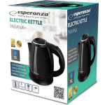 Esperanza Kettle 1lt 1350W Black - Image 2