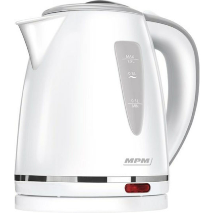 MPM Kettle 1lt 1200W White