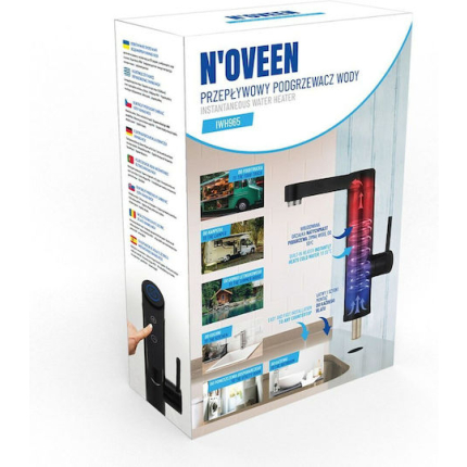N'Oveen Electric Single-Phase Instant Heater Tap for Bathroom / Kitchen 3.6kW