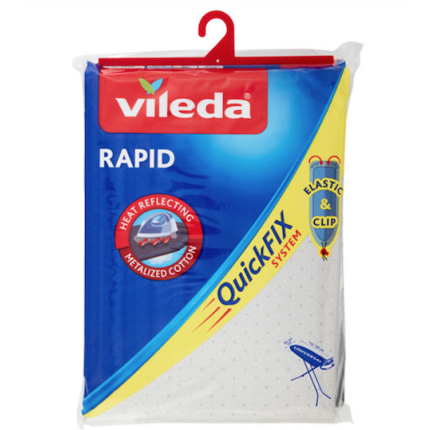 Vileda Rapid Ironing Board Cover Gray 130x45cm