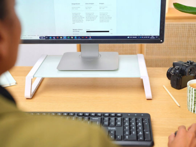 Trust Desktop Stand Monitor White (25351) - Image 6