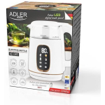 Adler Kettle 1.7lt 1850W White - Image 3