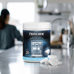 Frischer Frischer Dishwasher Cleaning Tablets Cleaner Scraper 20pcs - Image 3