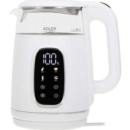 Adler Kettle 1.7lt 1850W White