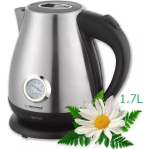 Esperanza Kettle 1.7lt 2200W Silver - Image 8