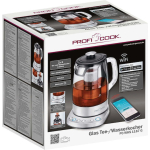 Profi Cook PC-WKS 1167G Kettle 1.5lt 2200W Gray - Image 5