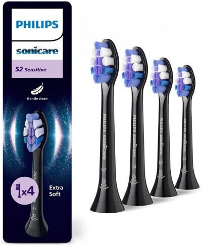 Philips Sensitive Electric Toothbrush Replacement Heads for HX6054/88 4pcs - Image 1