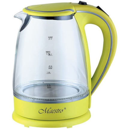 Maestro Mr-064 Electric Kettle 1.7lt 2000W Green