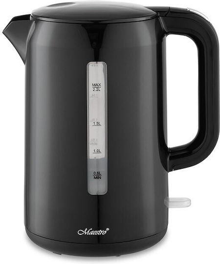 Maestro Kettle 2.2lt 2200W Black - Image 1