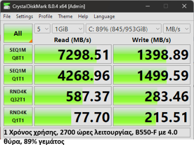 Kingston KC3000 SSD 4.1TB M.2 Type with PCI Express 4.0 Connection PS5 Compatible SKC3000D/4096G - Image 6