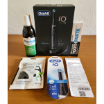 Oral-B iO Series 10 Electric Toothbrush with Timer, Pressure Sensor, and Travel Case Black - Image 8