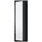Vigo 180 Wall Living Room Display Cabinet made of Particleboard with Glass Grey / White Gloss 40x30x180cm - Image 2