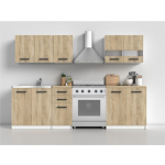 Kitchen Cabinet Set Wall & Floor Sonoma 200x60x143cm