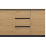 Malwa 2d3s/ba Anthracite Sideboard with Drawers - Image 4