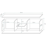 TV Stand Bi M43xP37xH37cm - Image 2